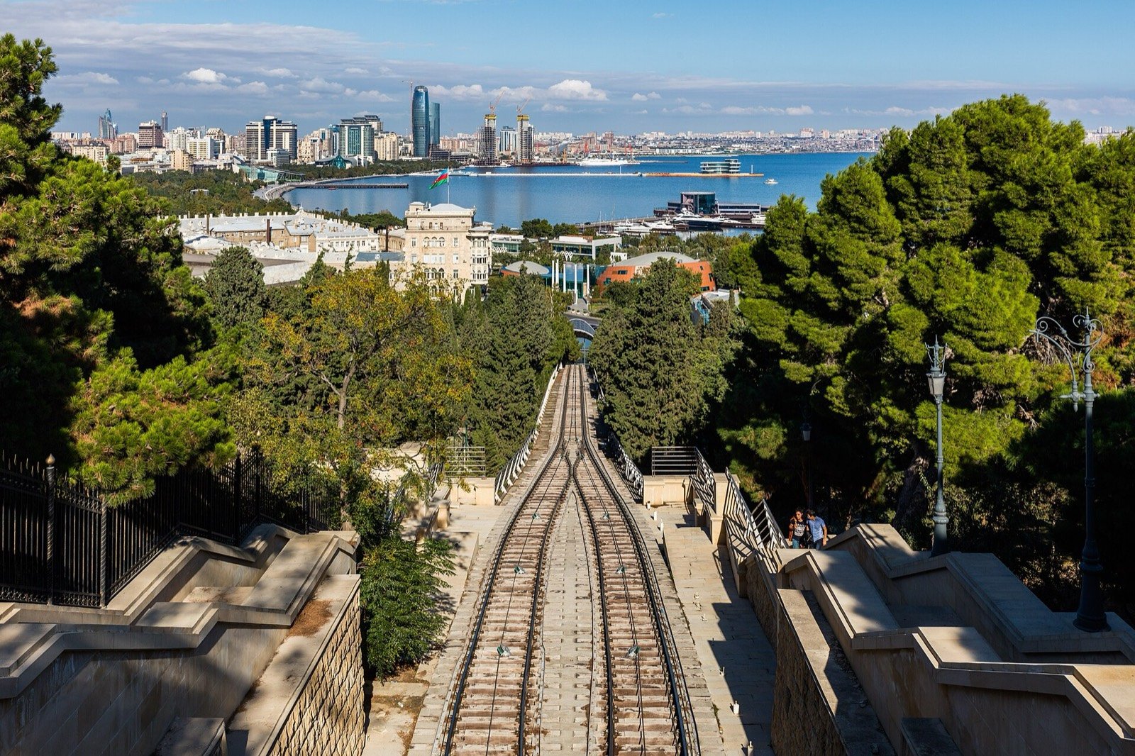 Arrival in Baku