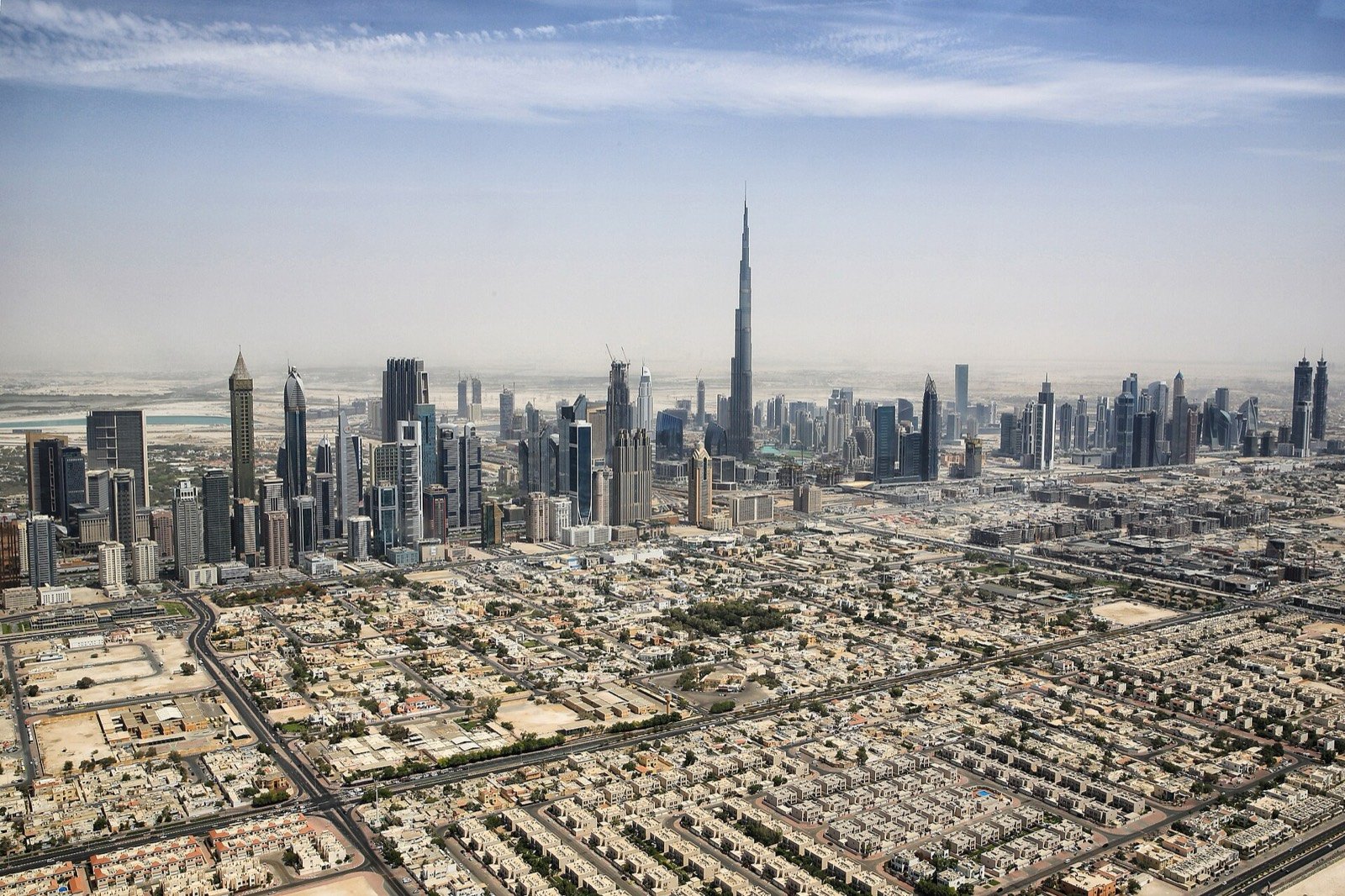 Arrival in Dubai